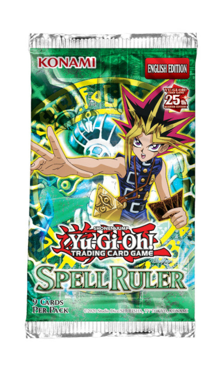 Yu-Gi-Oh! SpellRuler 25th Anniversary Reprint Booster Pack