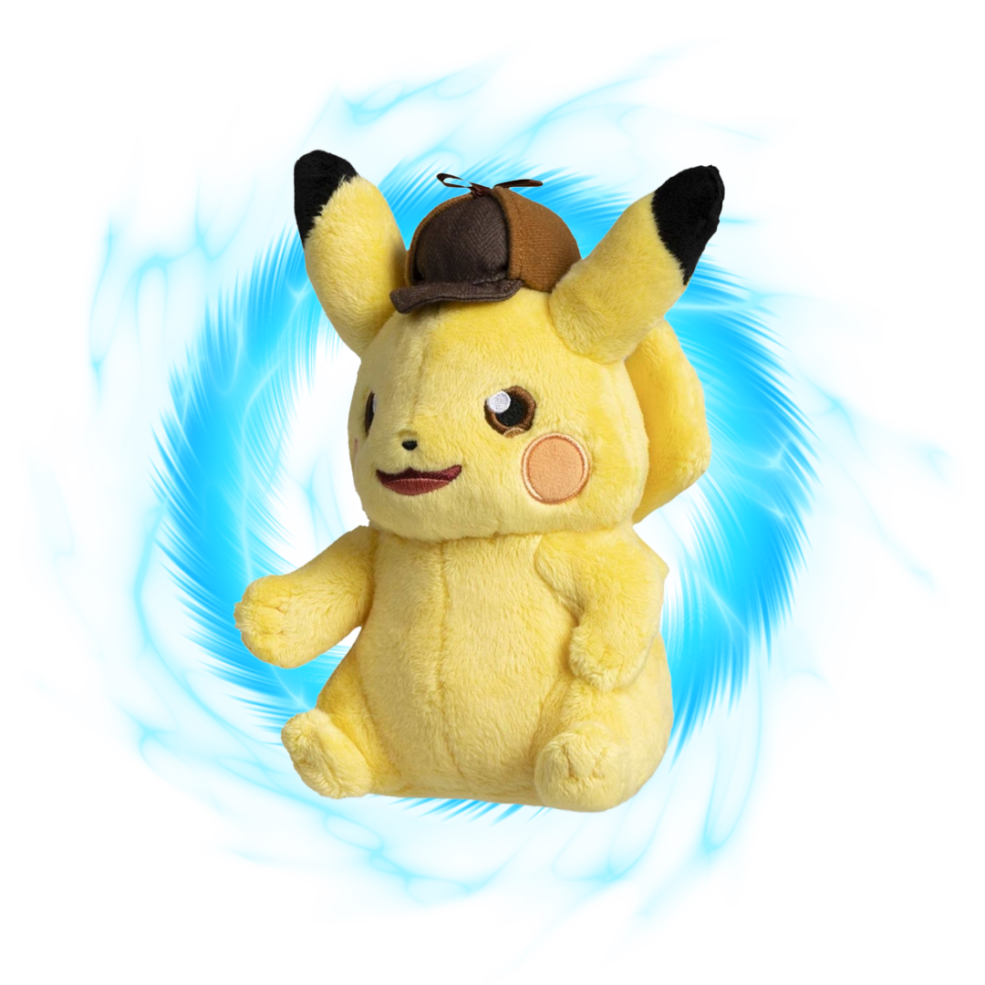 Pokemon Detective Pikachu Plushie