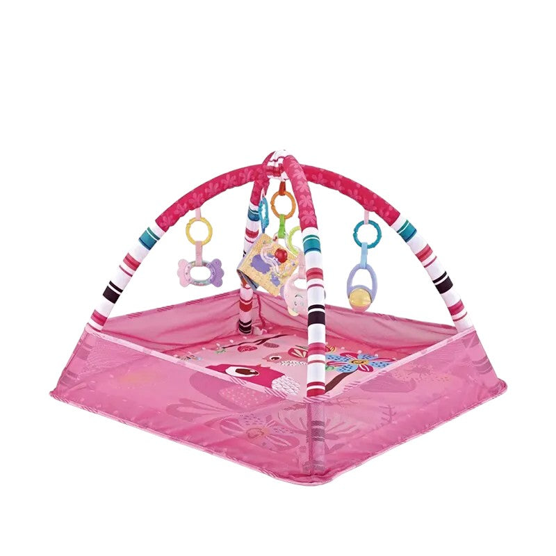 Baby Activity Play Mat with Hanging Toys & Ocean Balls