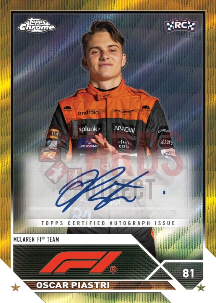 Topps F1 Formula 1 Chrome 2023 - Pack