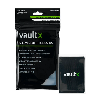 Vault X Card Sleeves for Thick Cards