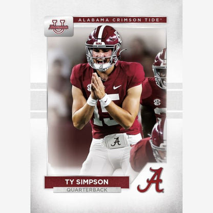 Topps Bowman U Alabama Football 2023