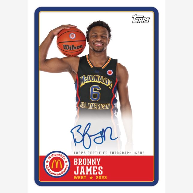 Topps Chrome McDonald's All-American Basketball 2023 - Pack
