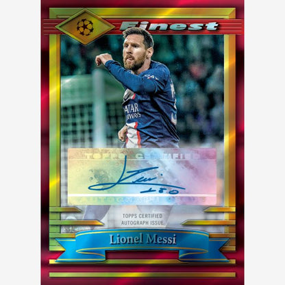 Topps Finest Flashbacks UEFA Club Competitions 2022-23  - Pack