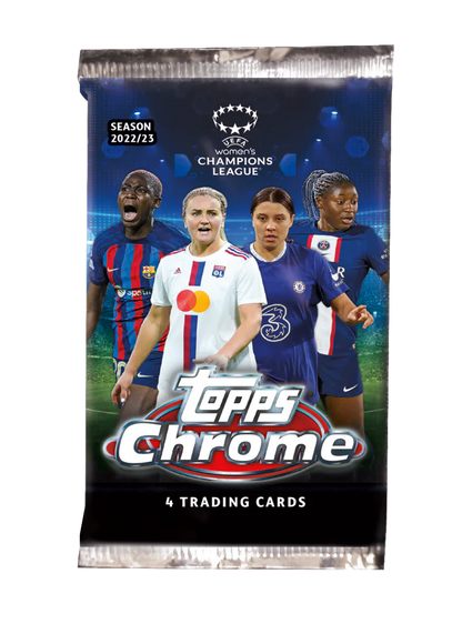 Topps Chrome UEFA Women's Champions League 2023  - Pack