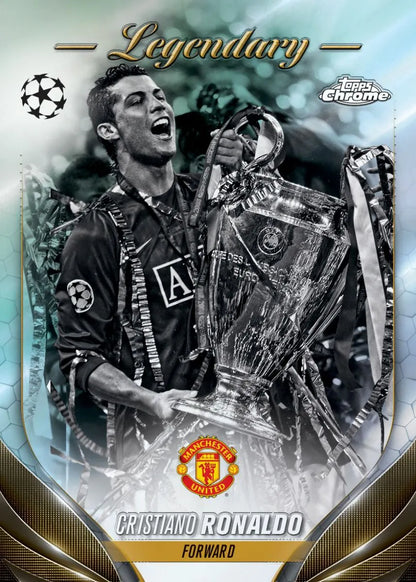 Topps Chrome UEFA Club Competitions Hobby 2023-24 Pack