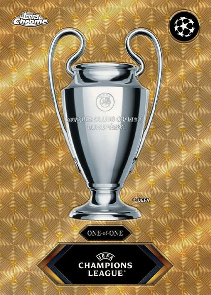 Topps Chrome UEFA Club Competitions Hobby 2023-24 Pack