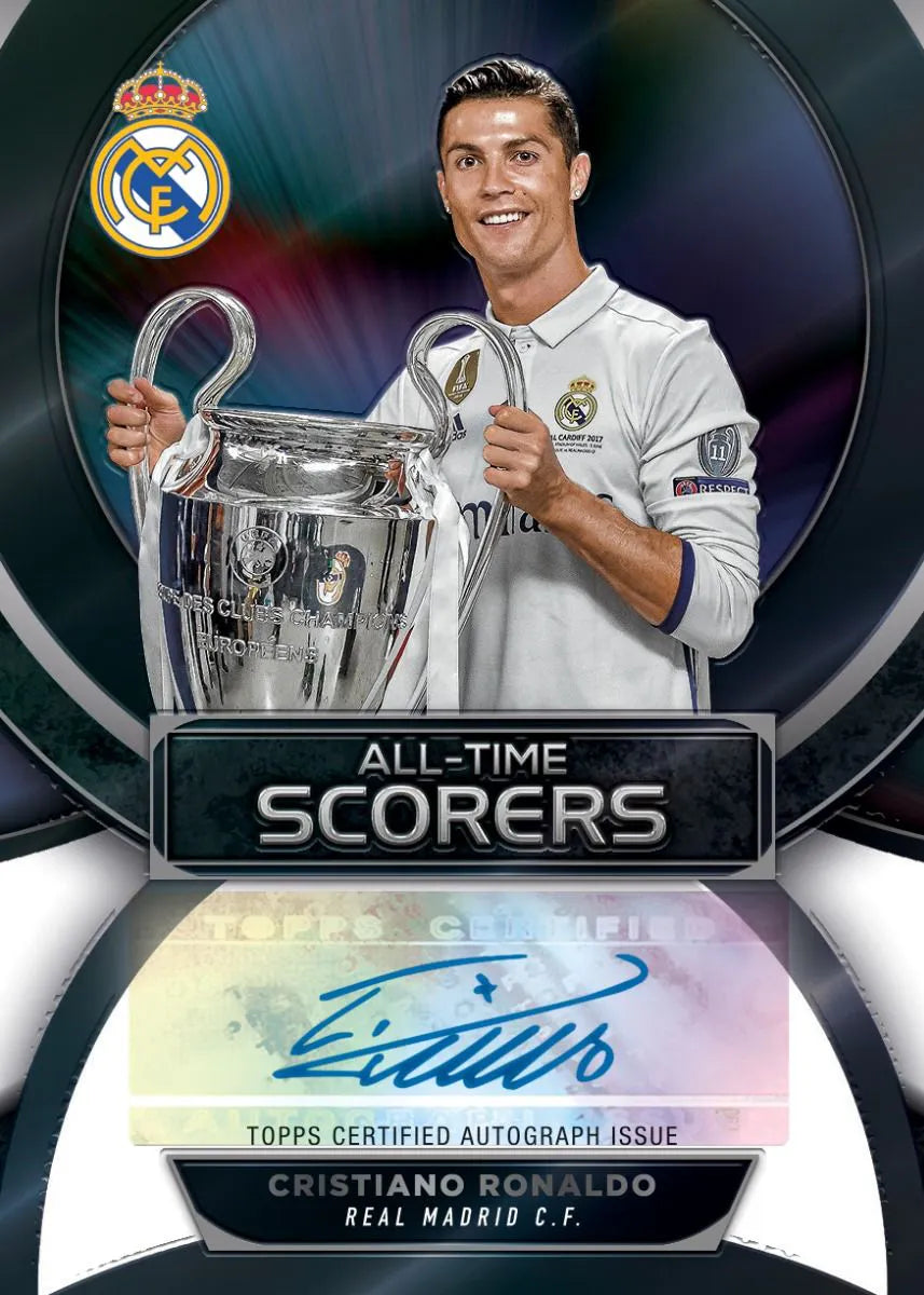 Topps Chrome UEFA Club Competitions Hobby 2023-24 Pack