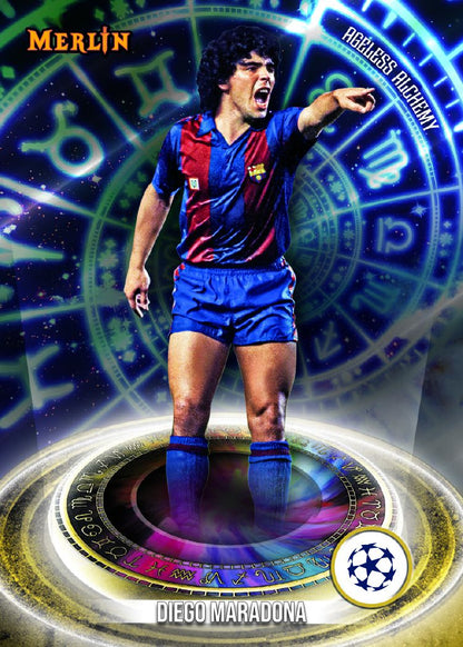 Topps UEFA Club Competitions Merlin Chrome Soccer 23/24 Hobby Box