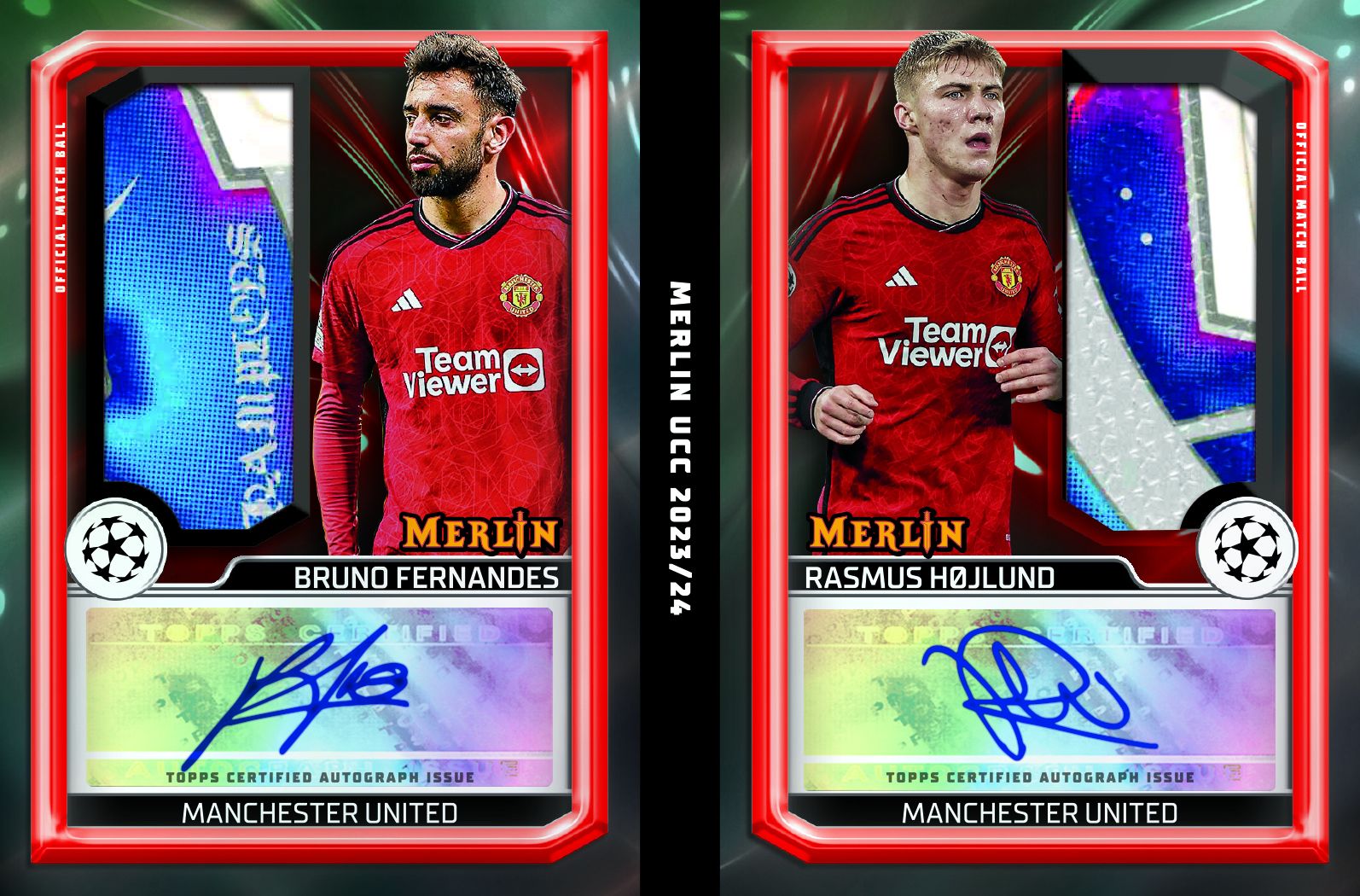Topps UEFA Club Competitions Merlin Chrome Soccer 23/24 Hobby Box