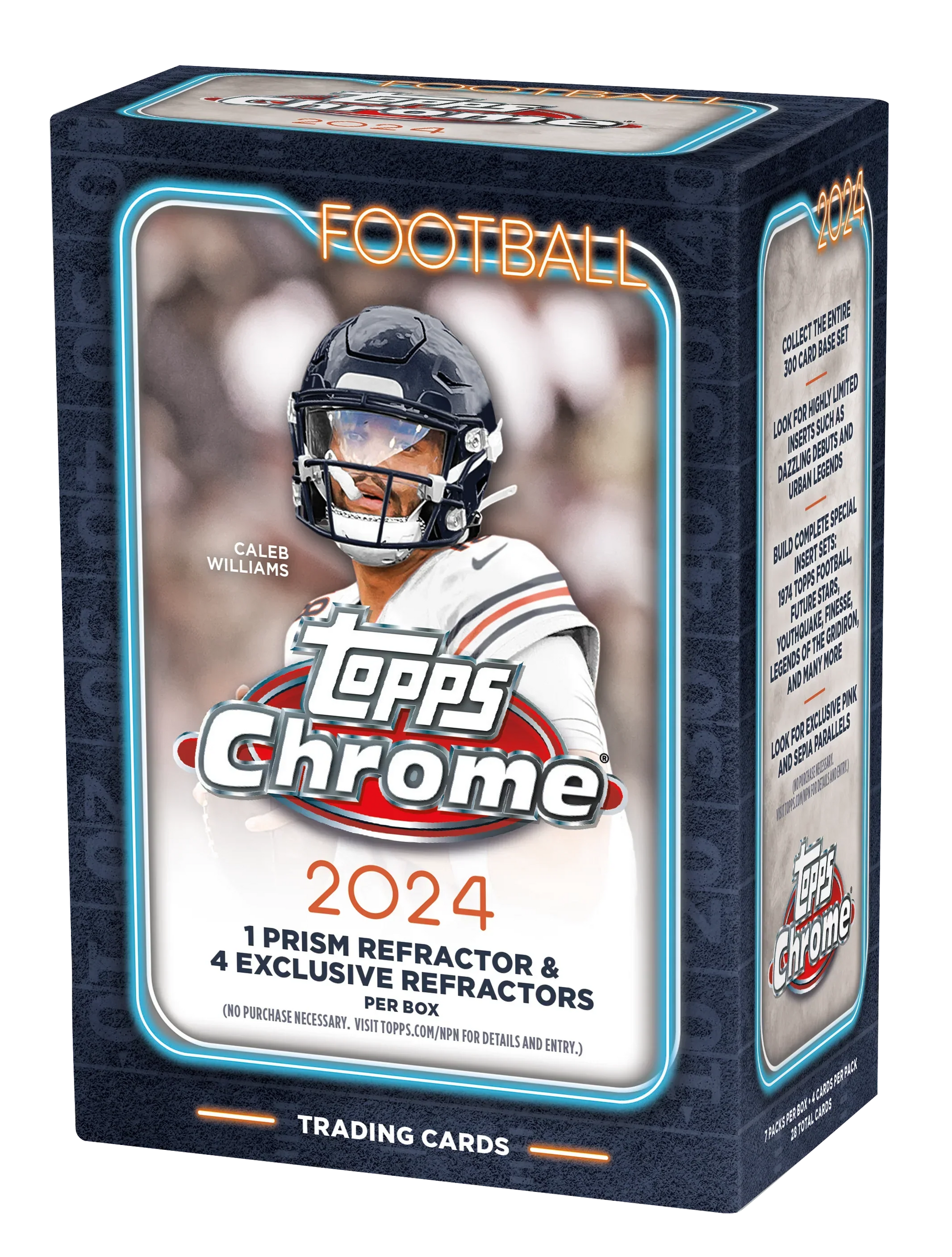 2024 Topps Chrome NFL Football Value Box