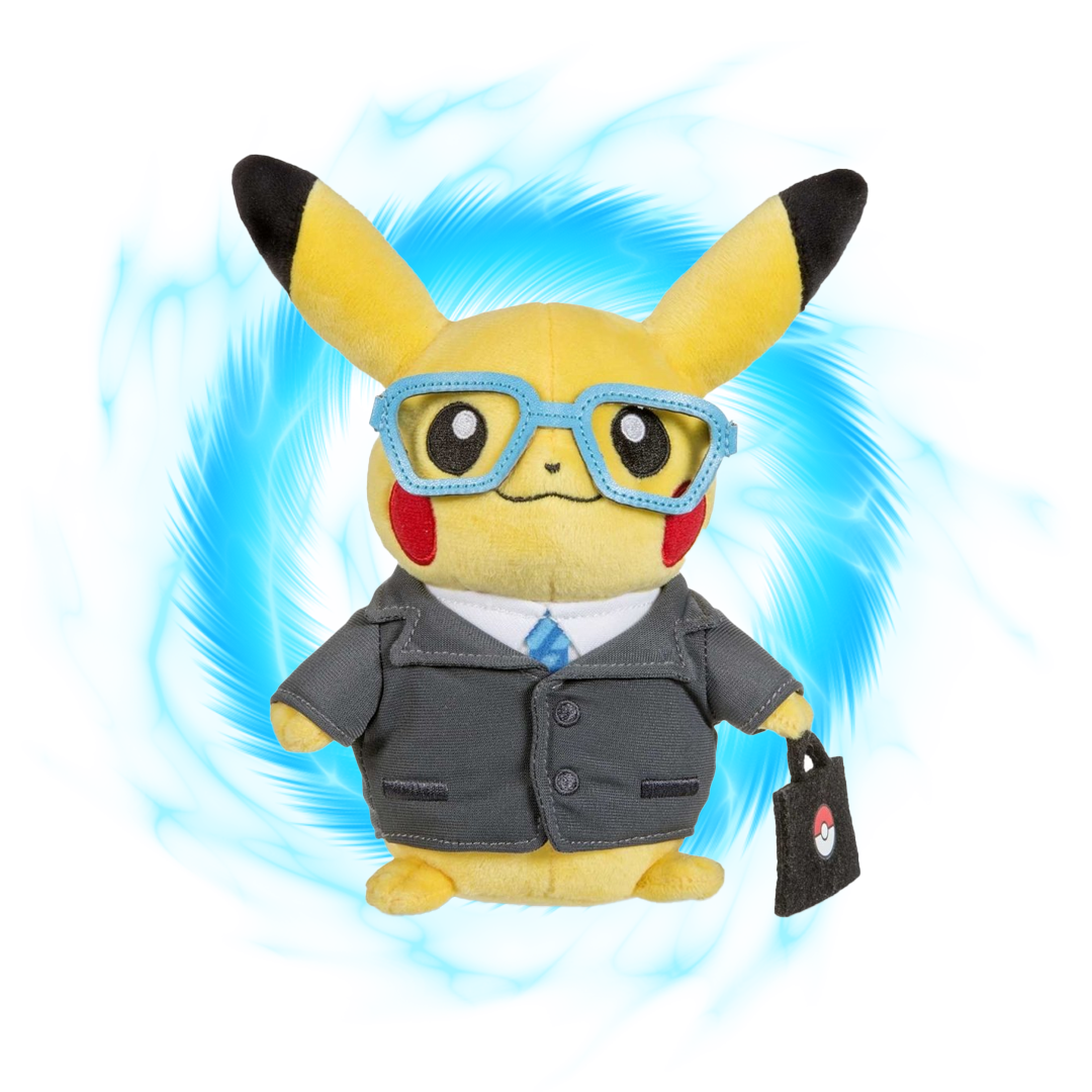 Pokemon Business Pikachu (Large) Plushie