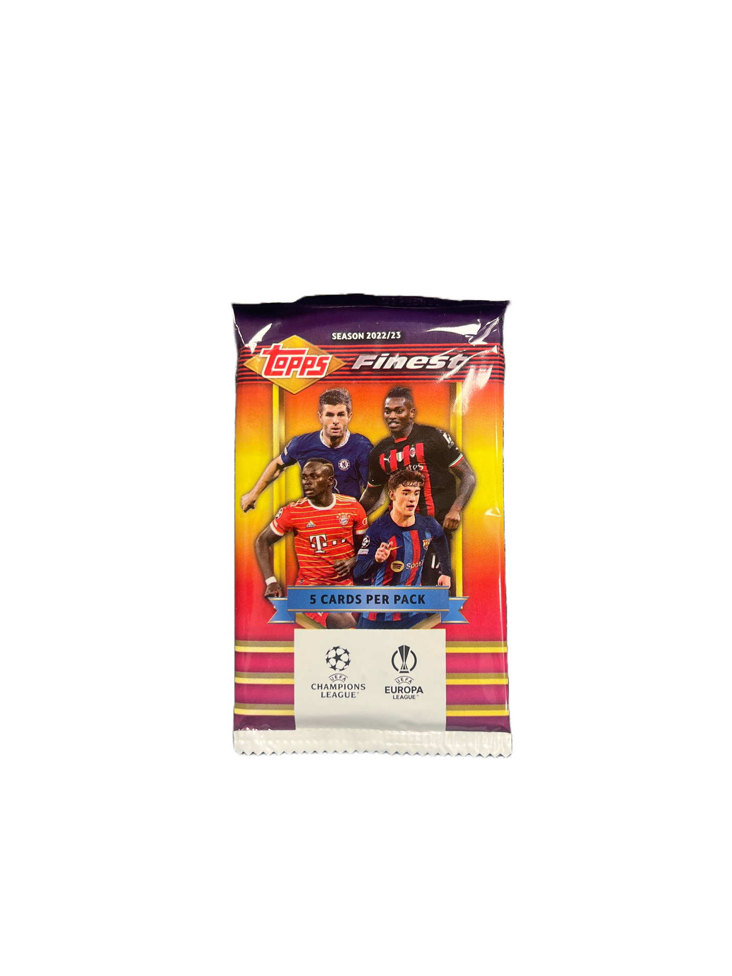 Topps Finest Flashbacks UEFA Club Competitions 2022-23 Hobby Box