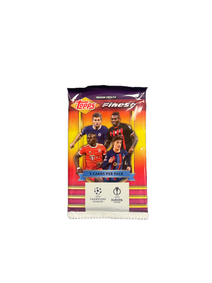 Topps Finest Flashbacks UEFA Club Competitions 2022-23 Hobby Box