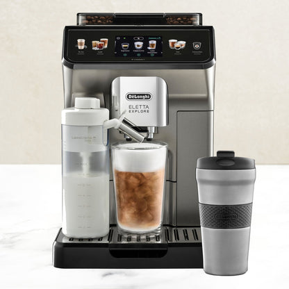 De'Longhi Eletta Explore Hot & Cold Bean to Cup Coffee Machine