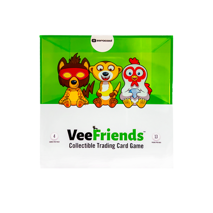 VeeFriends Series 2 “Compete and Collect” Trading Cards Box Zerocool