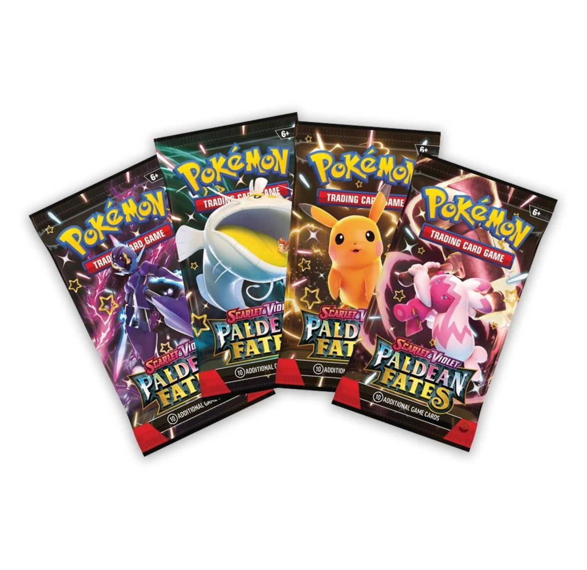 Scarlet & Violet 4.5 Paldean Fates Tin Charizard Pokemon Trading Cards