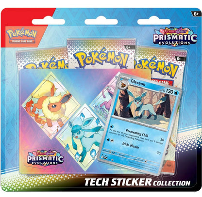 Prismatic Evolutions Tech Sticker Collection