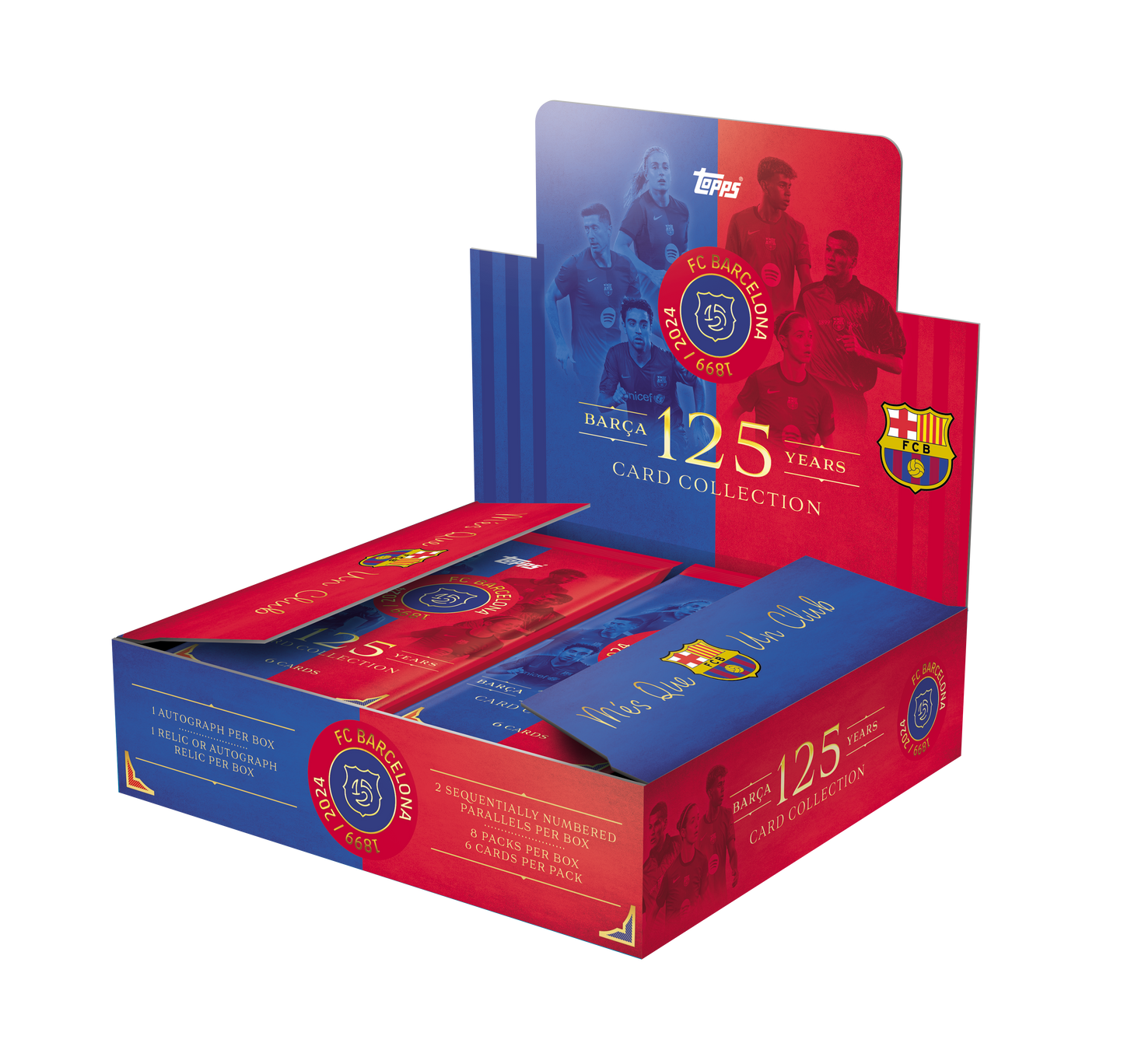 Topps FC Barcelona 125th Anniversary Hobby Box