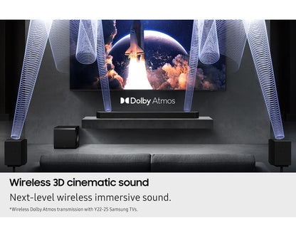 Samsung HW-Q990F Q-Series 11.1.4ch Soundbar with Subwoofer & Rear Speakers