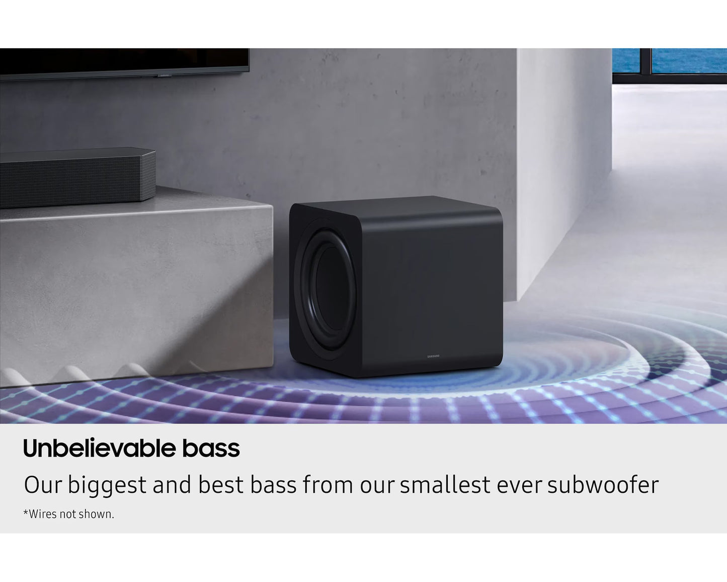 Samsung HW-Q990F Q-Series 11.1.4ch Soundbar with Subwoofer & Rear Speakers