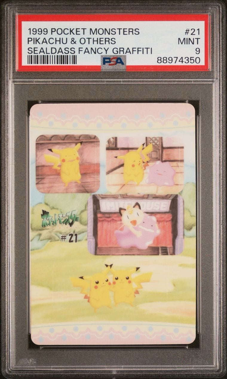 PSA 9 PIKACHU & OTHERS #21