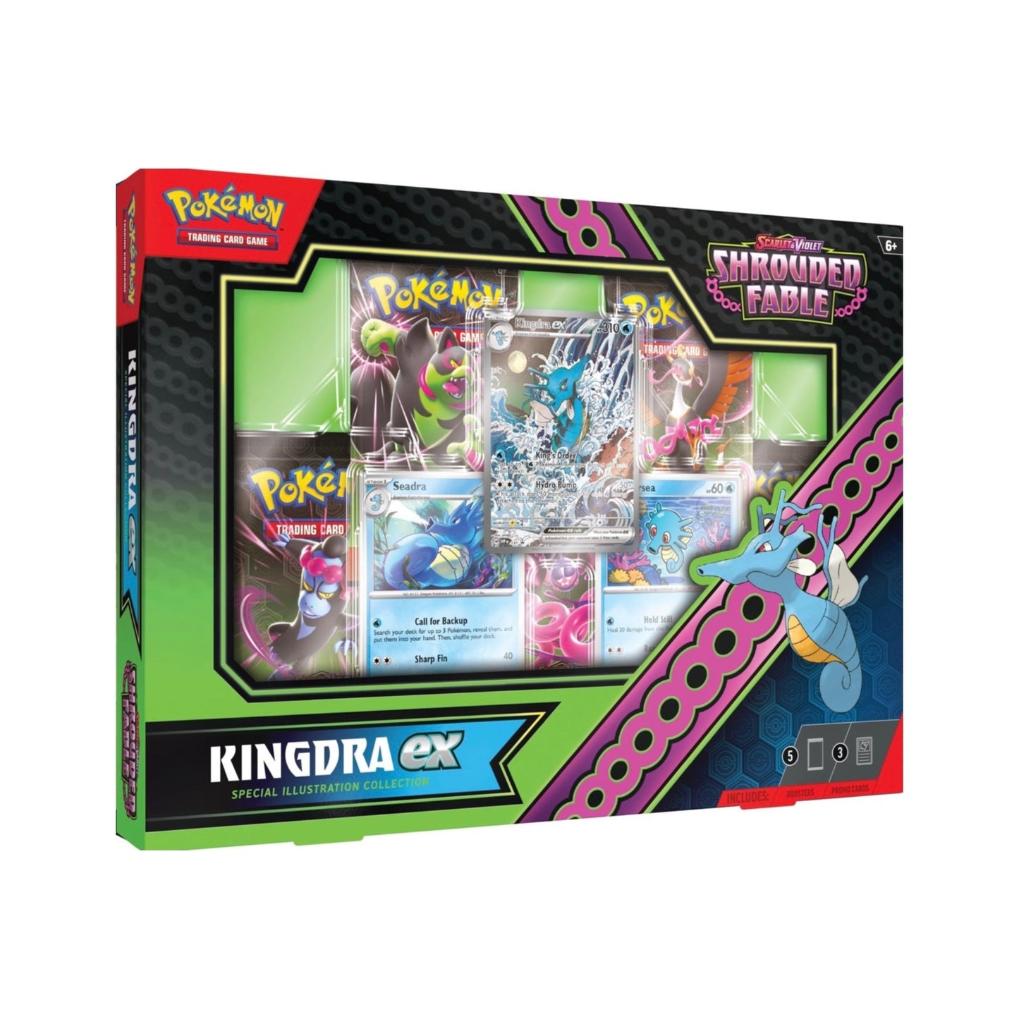 Shrouded Fable Greninja / Kingdra ex Special Illustration Collection