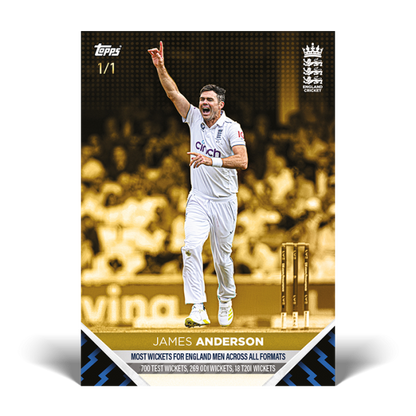 Topps England Cricket Team Set 2024