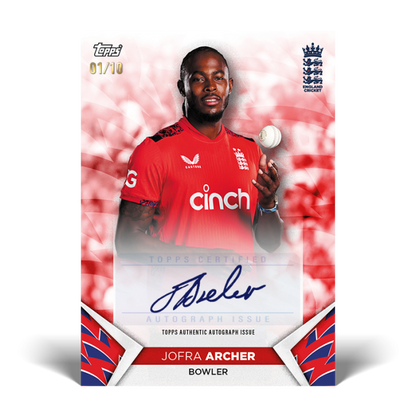 Topps England Cricket Team Set 2024