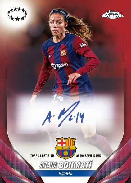 Topps Chrome Women’s UCC 2023/24 - Hobby Box