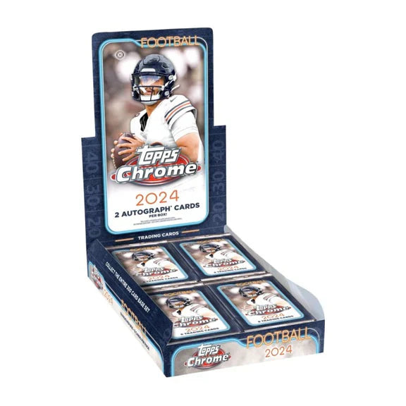 2024 Topps Chrome NFL Football Hobby Box