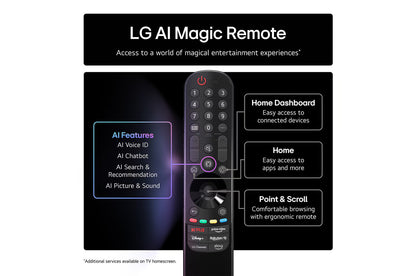 LG OLED42C55LA 42" OLED evo AI C5 4K Smart TV