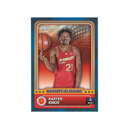 Topps Chrome McDonald's All American Basketball 2024 Hobby Box