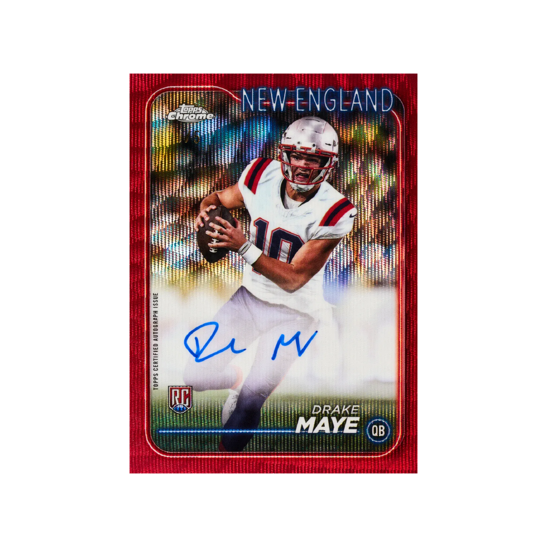 Topps Chrome Football 2024 Hanger Box