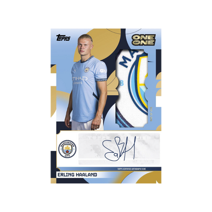 Topps Manchester City Official Team Set 2024/25 Single Pack