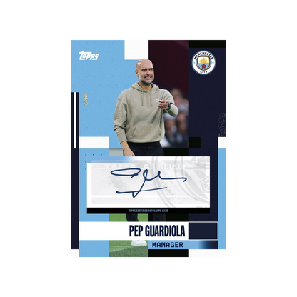 Topps Manchester City Official 2024/25 Team Set