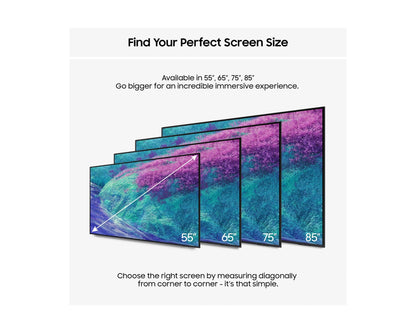 Samsung QE85QN1EF 85" Neo QLED QN1EF Mini LED HDR 4K Ultra HD Smart AI TV