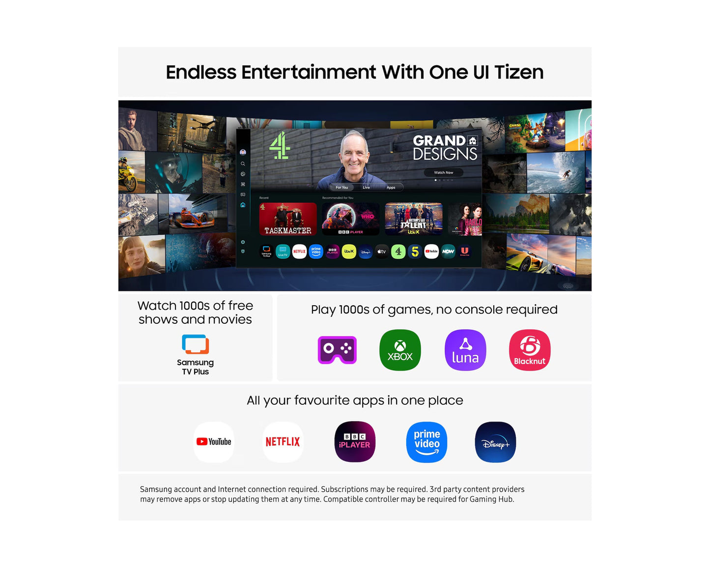 Samsung QE55LS03F 55" The Frame QLED 4K Vision AI Smart TV