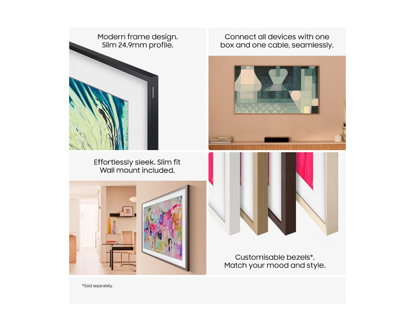 Samsung QE55LS03F 55" The Frame QLED 4K Vision AI Smart TV