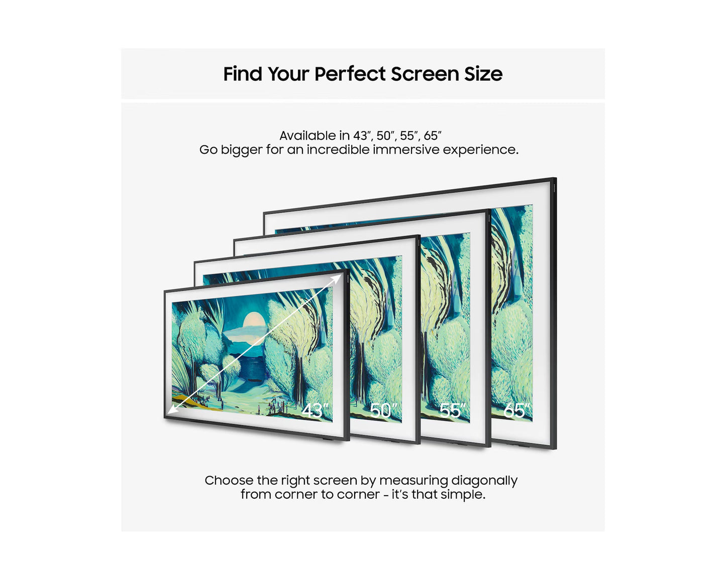 Samsung QE65LS03F 65" The Frame QLED 4K Vision AI Smart TV