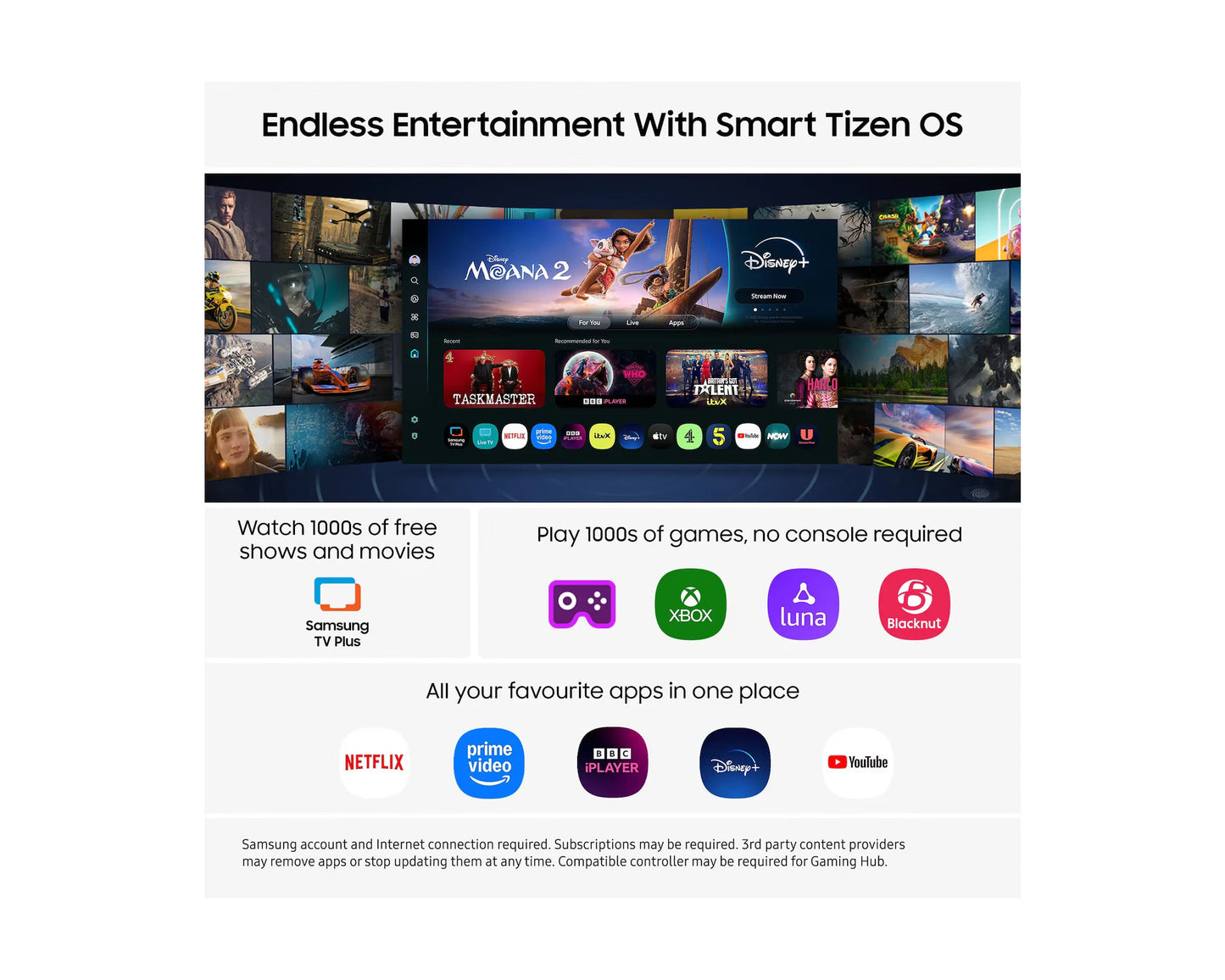Samsung QE50QN93F 50" Neo QLED QN93F Mini LED HDR 4K Ultra HD Smart AI TV