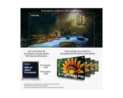 Samsung QE48S90F 48" OLED S90F HDR 4K Ultra HD Smart AI TV