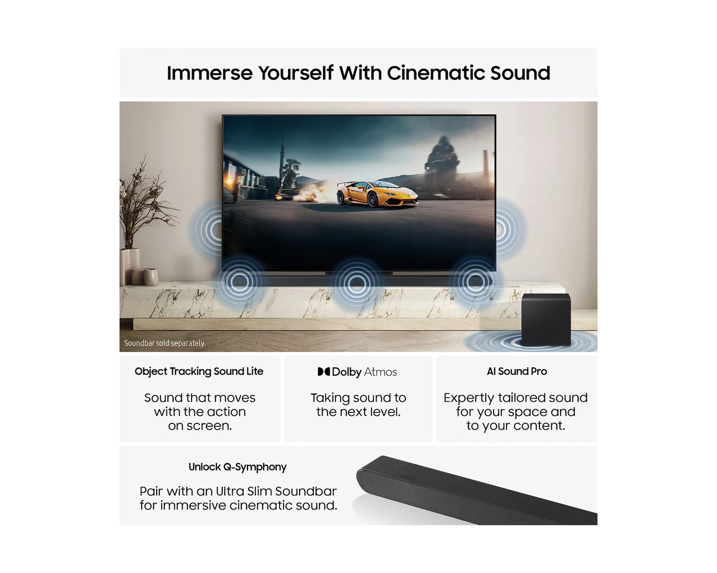 Samsung QE55S90F 55" OLED S90F HDR 4K Ultra HD Smart AI TV
