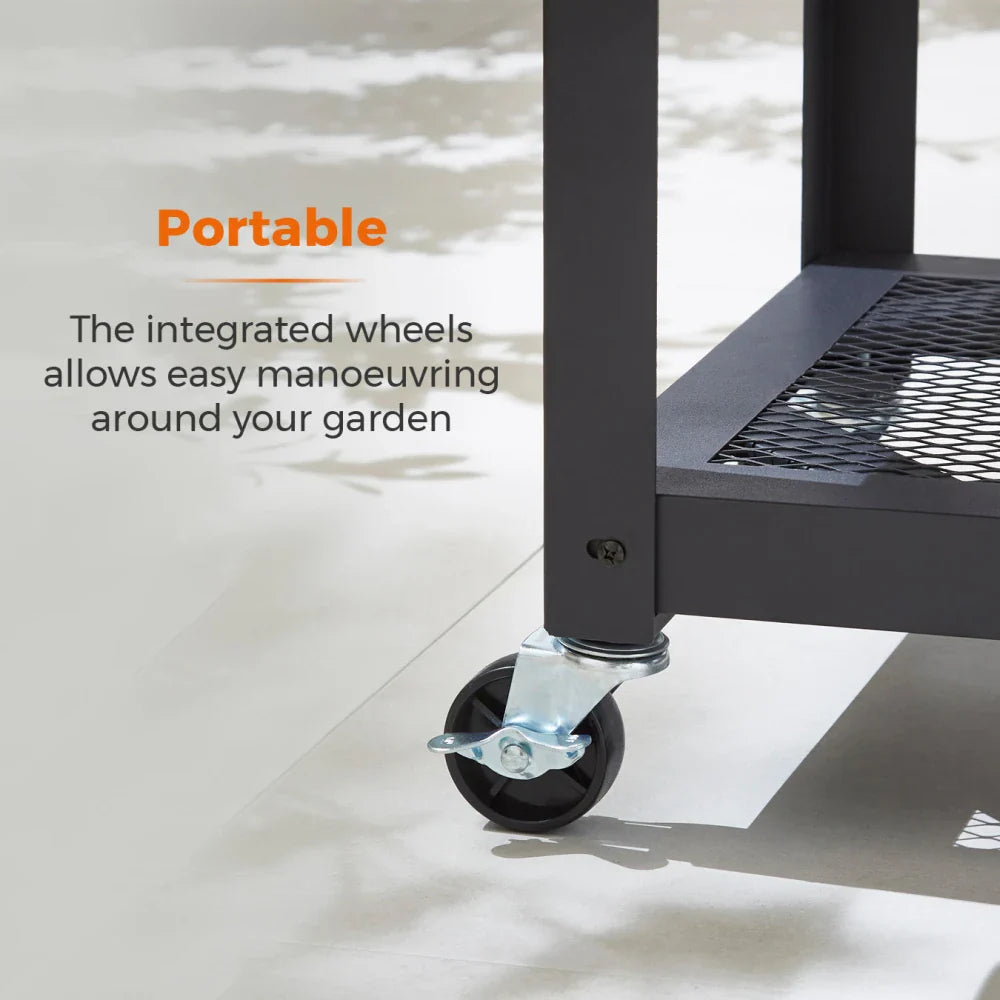 Tower Ignite Multi XL Grill Gas BBQ and Side Burner with Protective Cover T978507