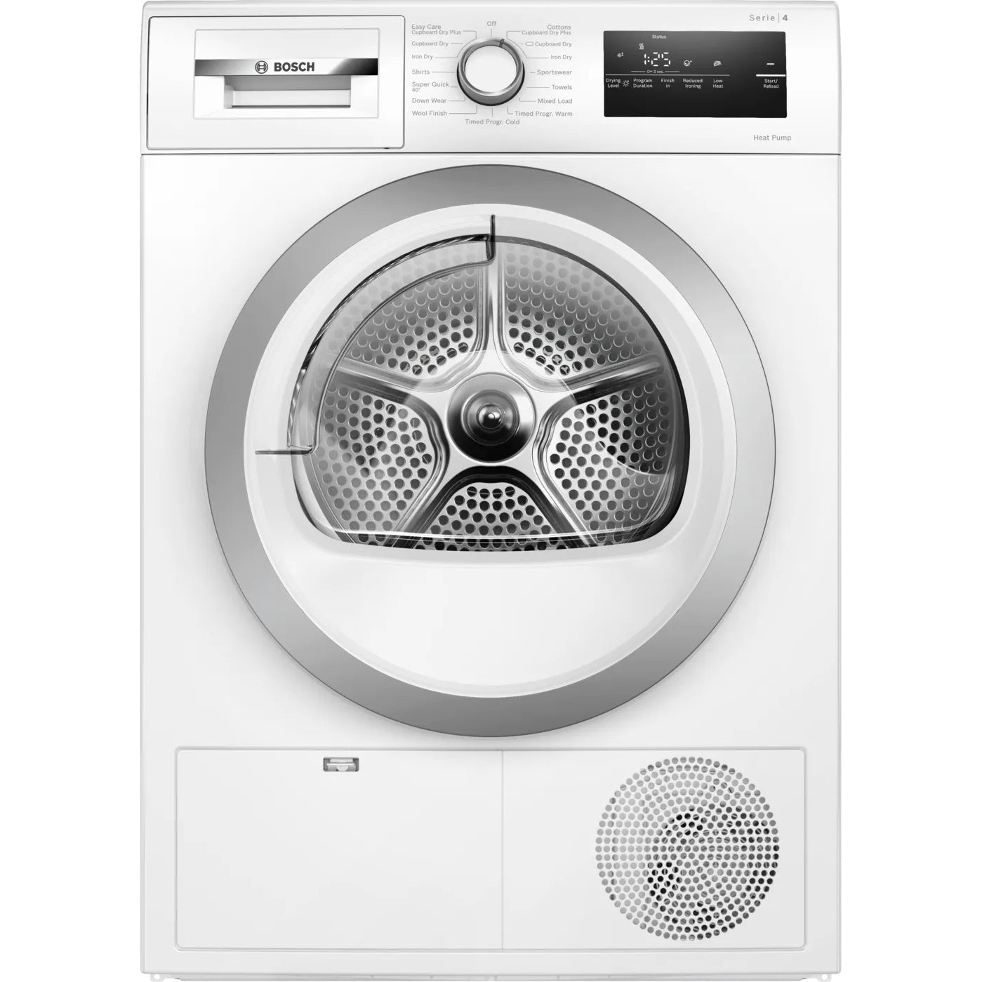 Bosch Series 4, Heat pump tumble dryer, 8 kg