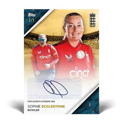 Topps England Cricket Team Set 2024