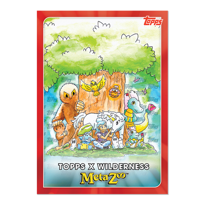 Topps MetaZoo Wilderness 30 Card Box - On Demand Set 2022