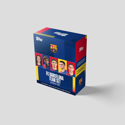 2024-25 Topps Soccer FC Barcelona Team Set Box