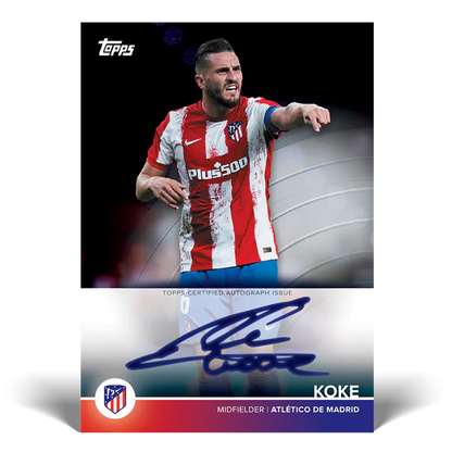 Topps Atlético de Madrid Official 2021-22 Team Set