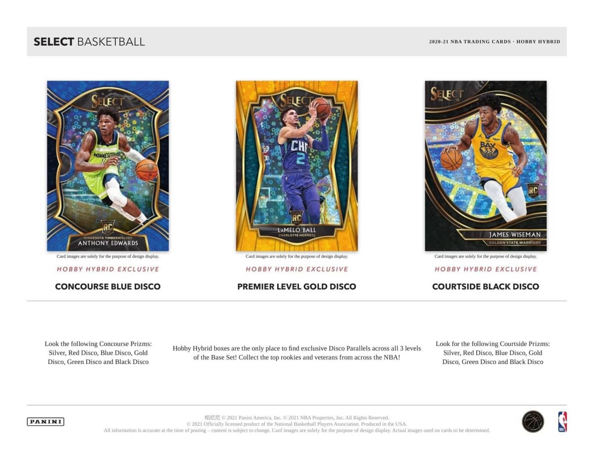 Panini - Select Basketball (NBA) Mega Box - 2020/21